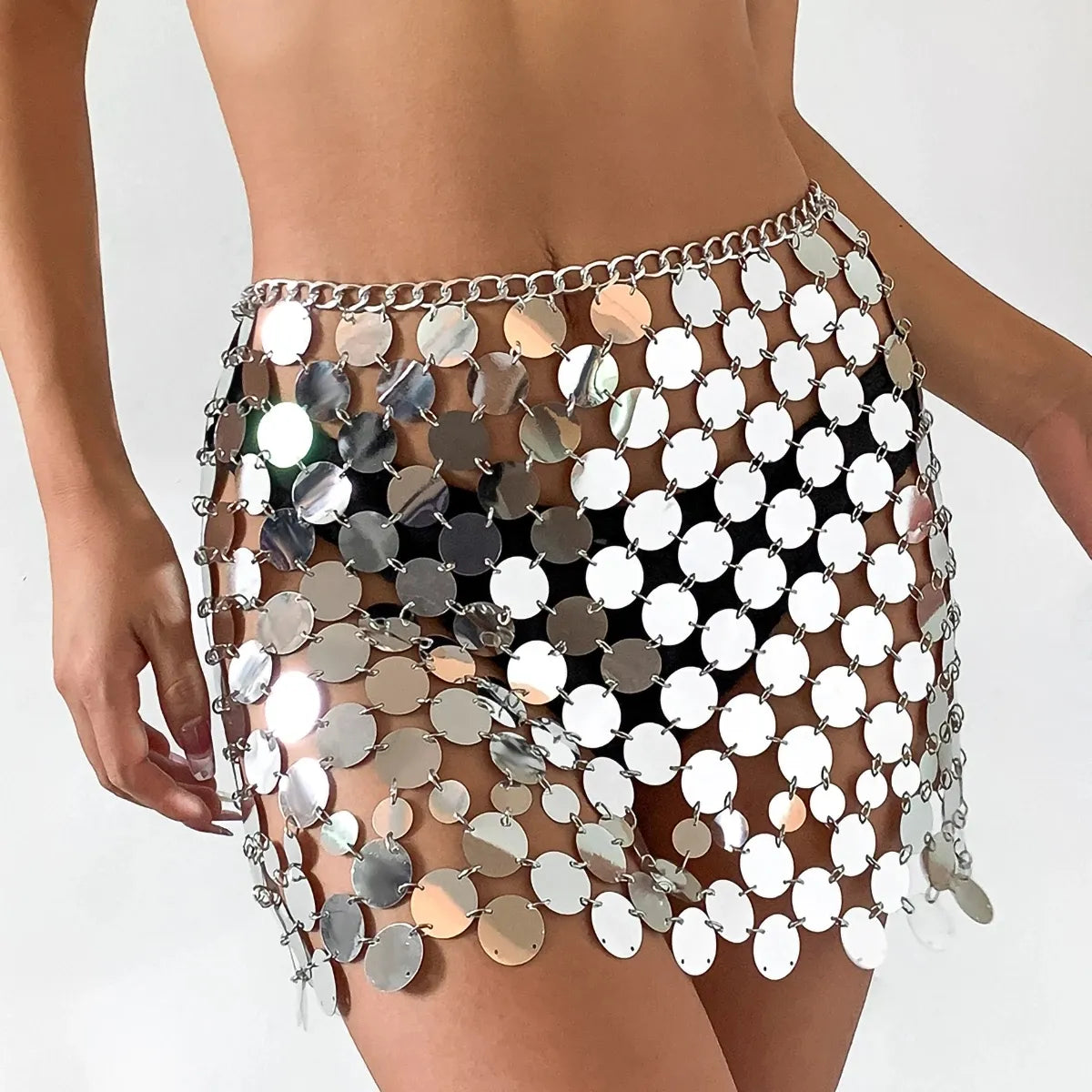 Disco Sequin Skirt