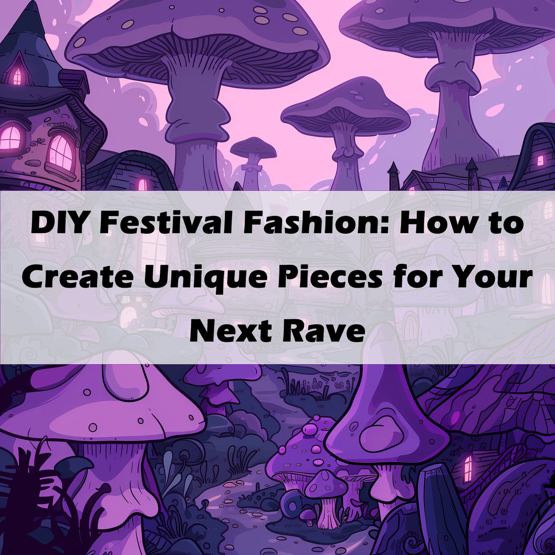 DIY Festival Fashion: How to Create Unique Pieces for Your Next Rave - MyLittleRave.com