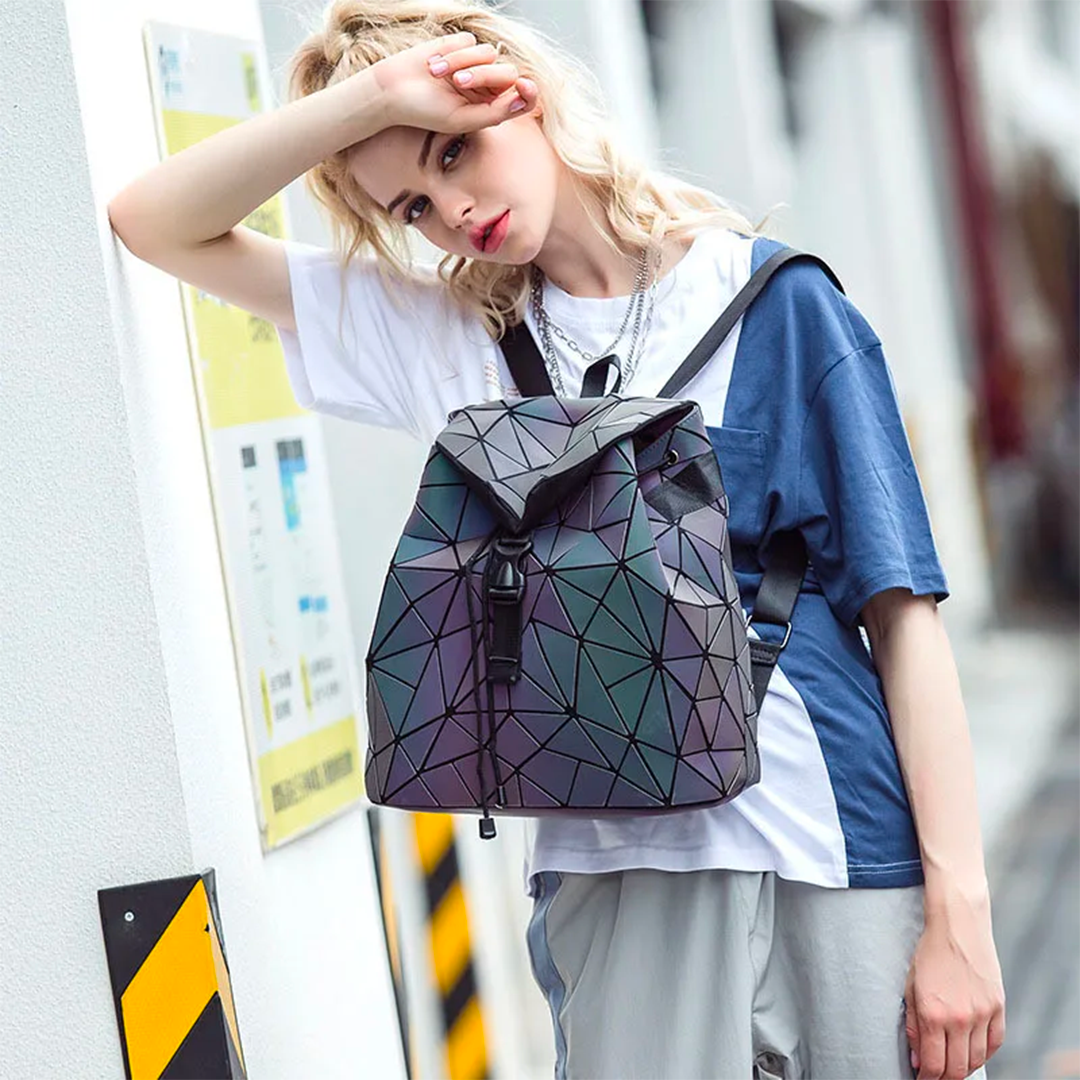 Reflective-Geometric-Backpack