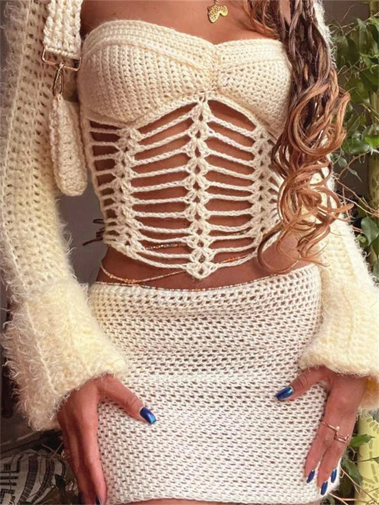 Boho Chic Crochet Crop