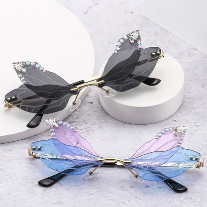 Enchanted Butterfly Glasses