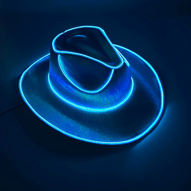 Neon Glow Cowboy Hat