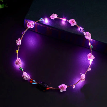 Enchanted Garden LED Flower Crown