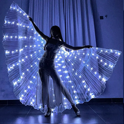 Illuminated Elegance LED Wings