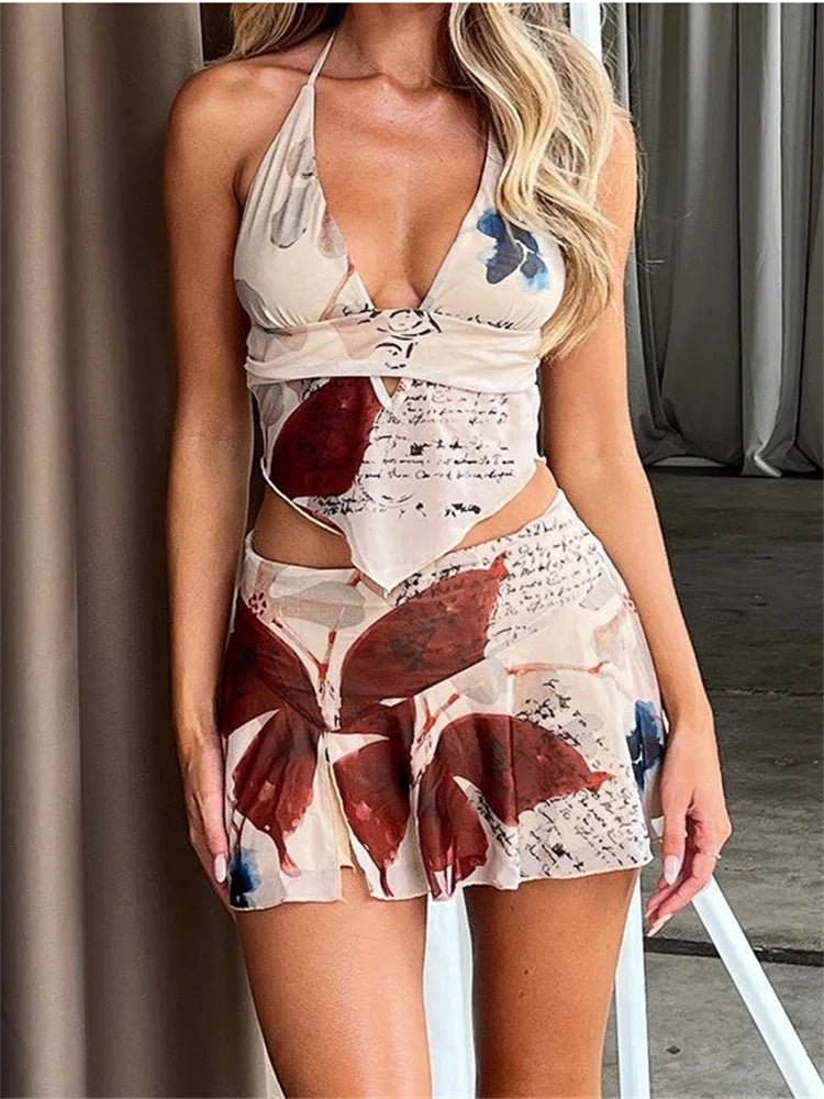 Blossom Two - Piece Floral Set - MyLittleRave.com