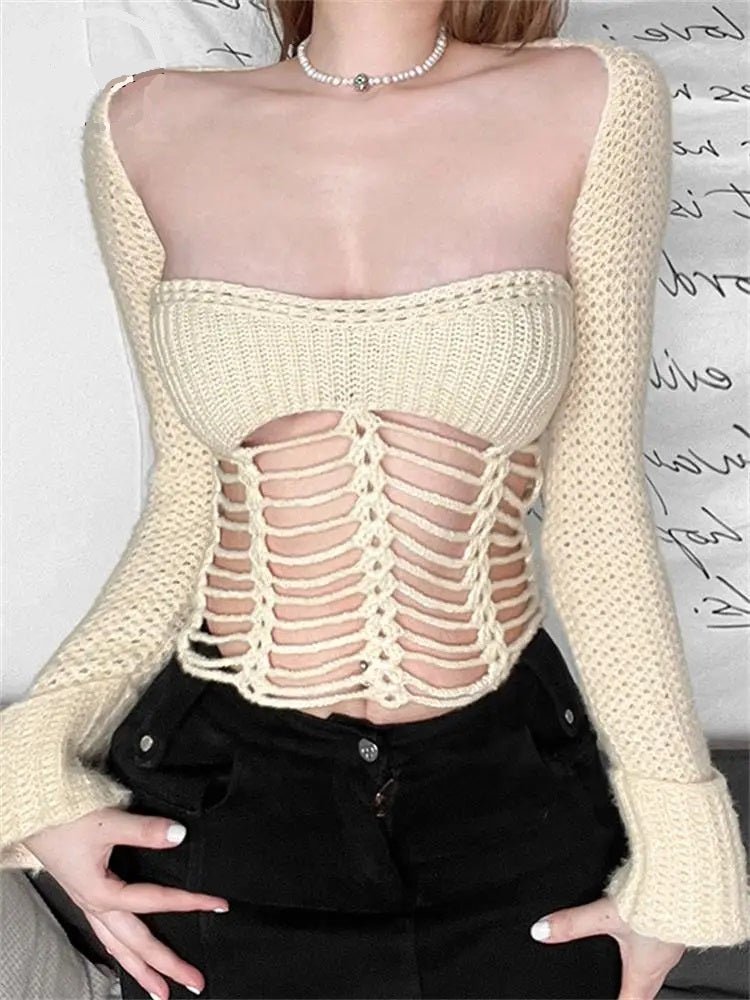 Boho Chic Crochet Crop - MyLittleRave.com