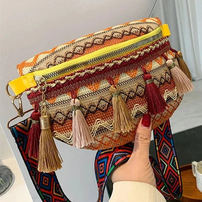 Boho - Chic Tassel Fanny Pack - MyLittleRave.com