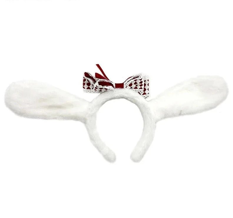 Bunny Bow Charm Headband - MyLittleRave.com