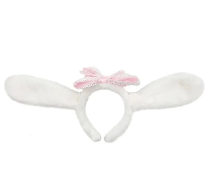 Bunny Bow Charm Headband - MyLittleRave.com